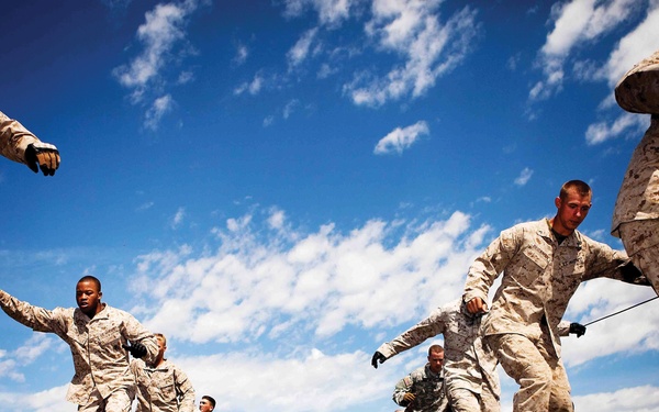 Warfighters aim for peace during Khaan Quest 2011