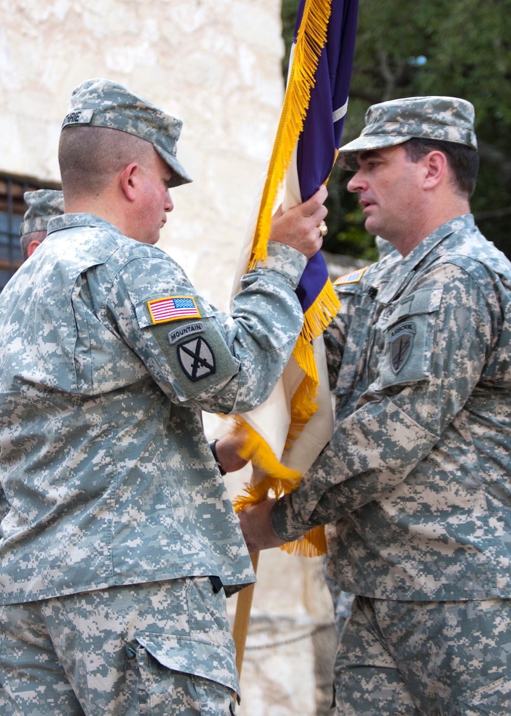 321st Civil Affairs Brigade change of command