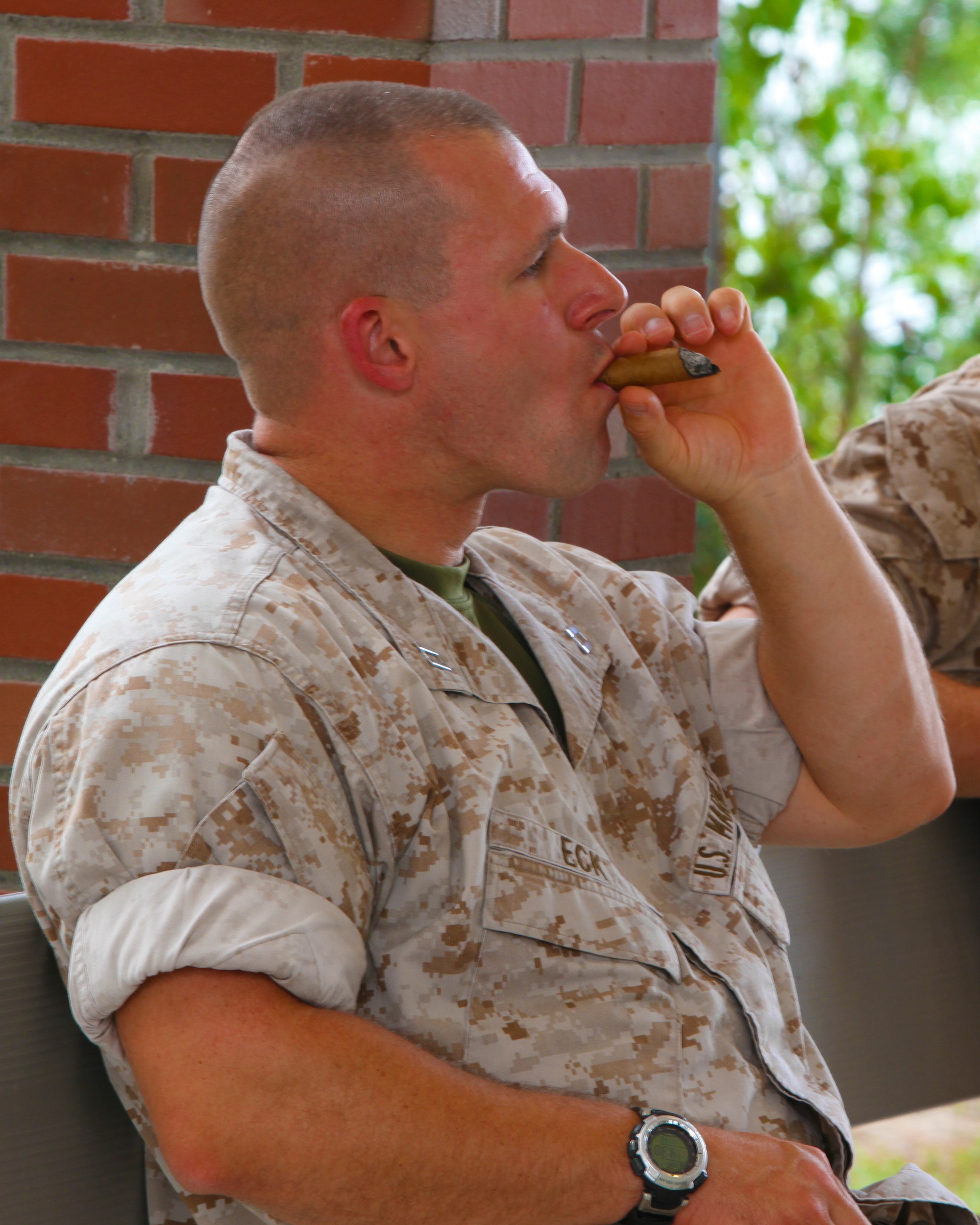 marine smoking cigarette DVIDS - Images