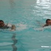 Soldiers splash into safety