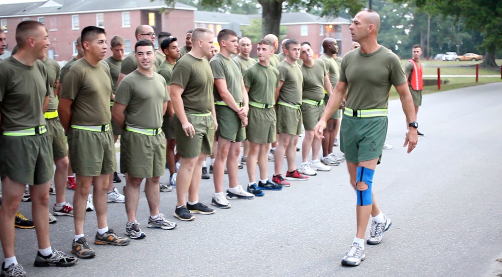 Command physical training session