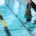 Soldiers splash into safety