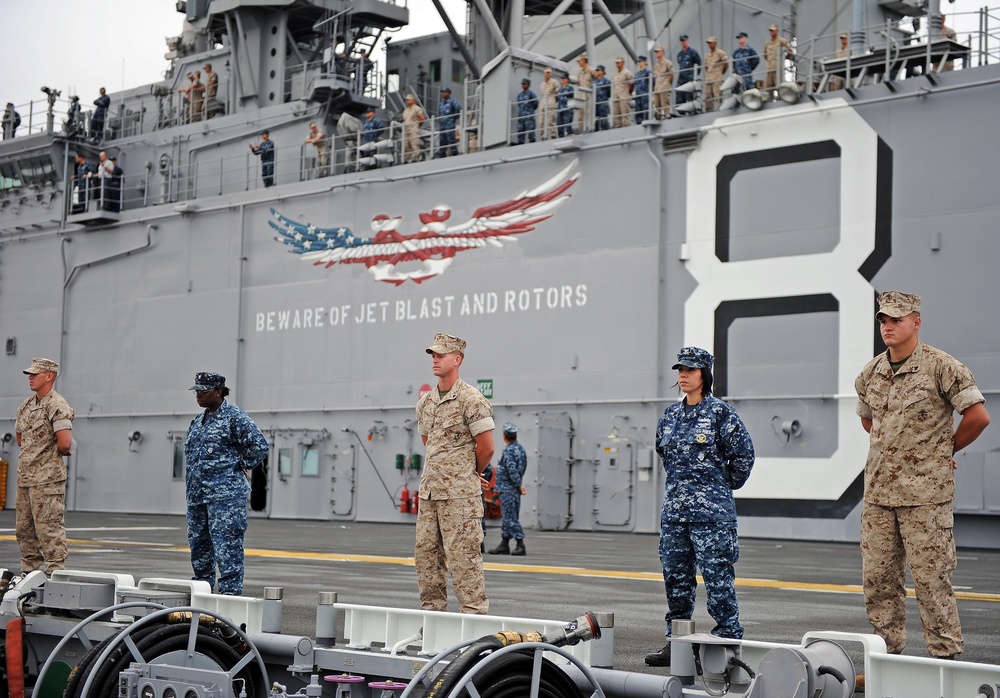 USS Makin Island gets underway