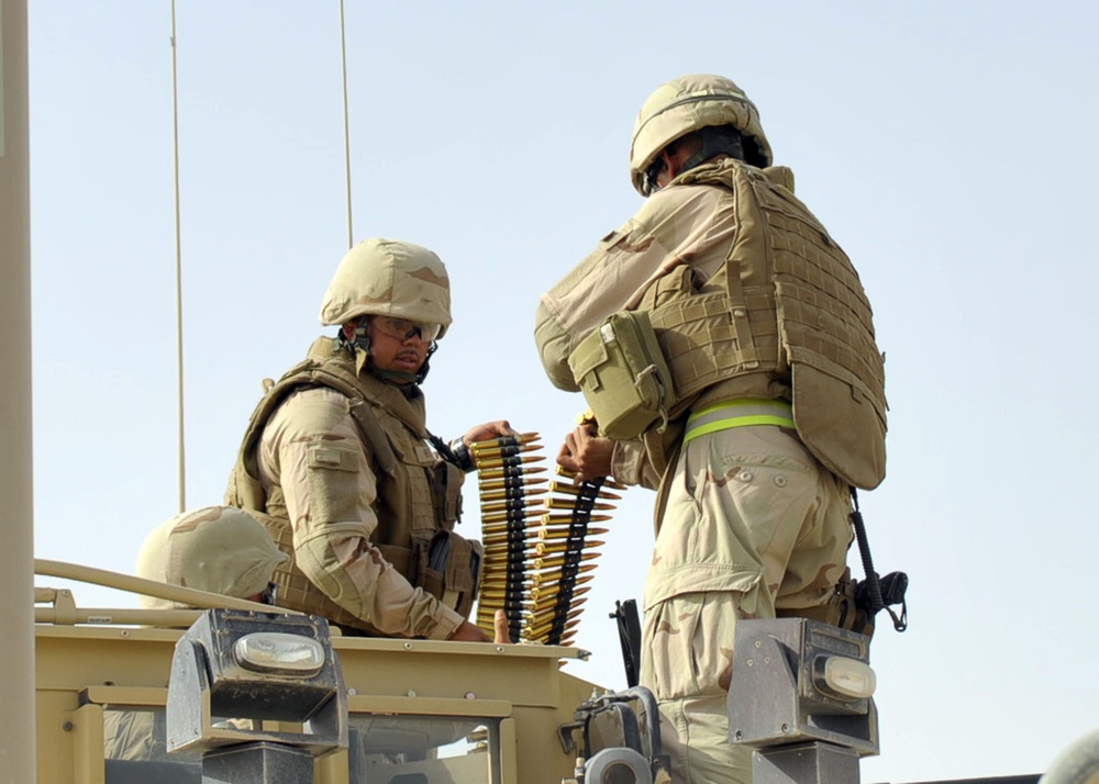 NMCB 1 weapons training