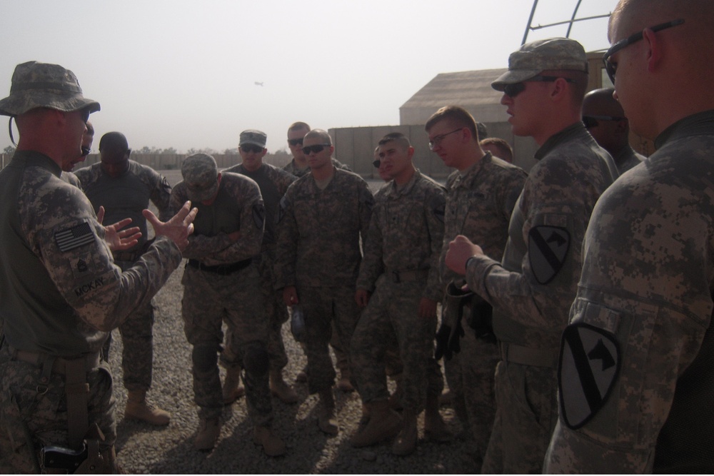 Small unit leaders doing big things in Al Kut