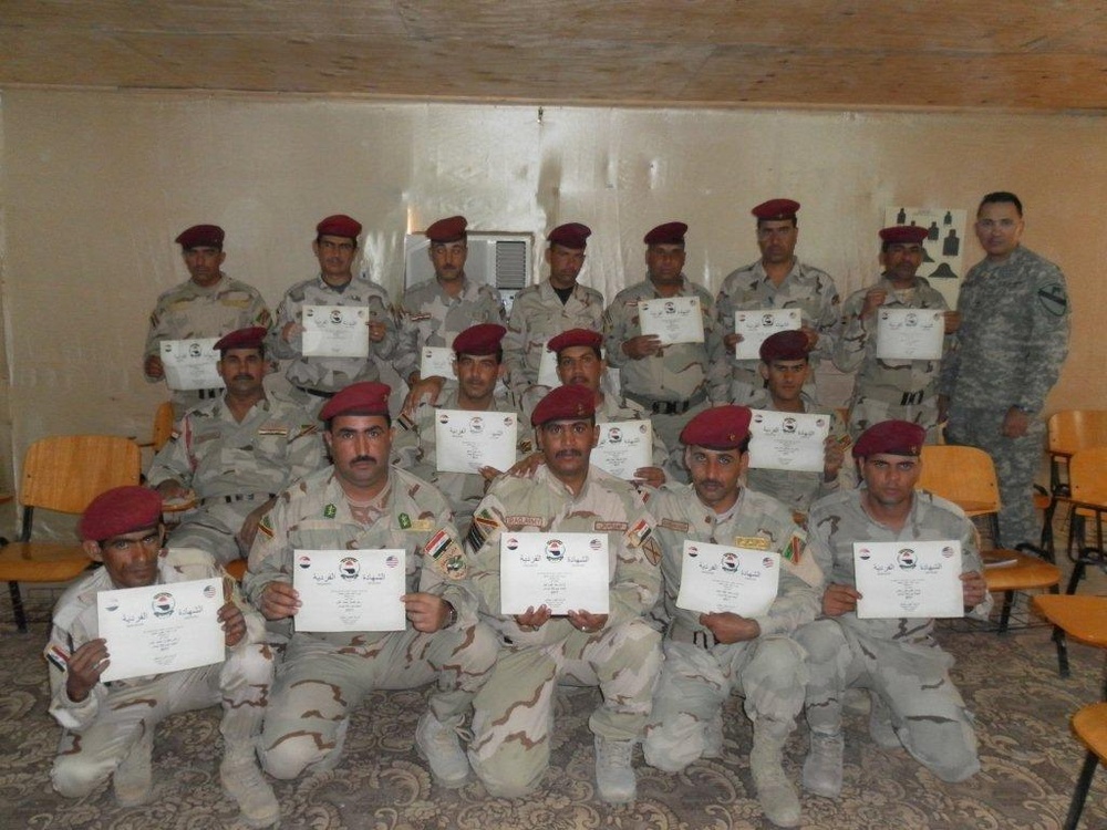 Team Spartan legacy of Iraqi army non-commissioned officers