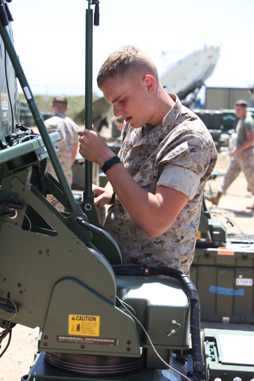 Marines keep up-to-date with new communications systems