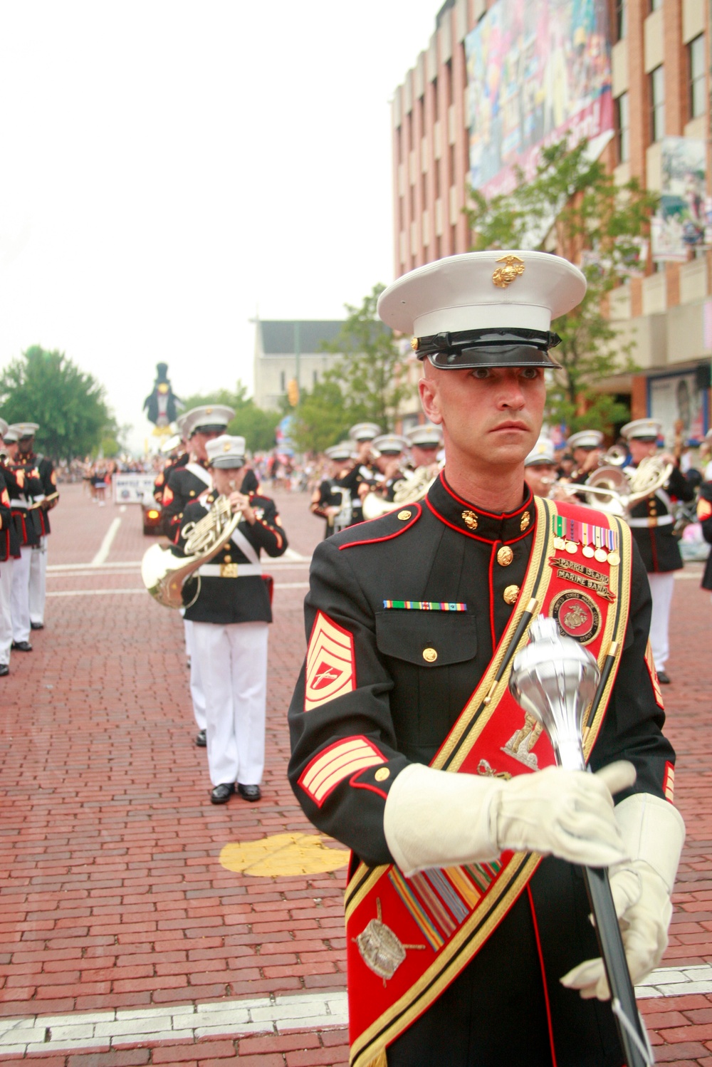 Parris Island Marine Band performs in Ohio