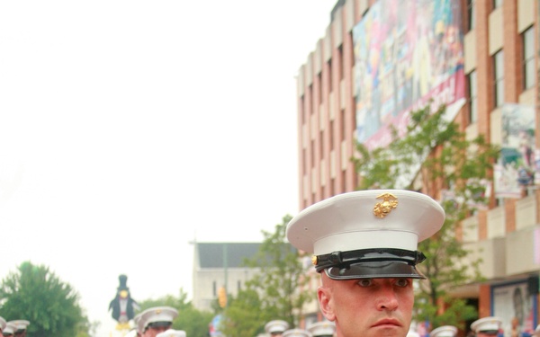 Parris Island Marine Band performs in Ohio