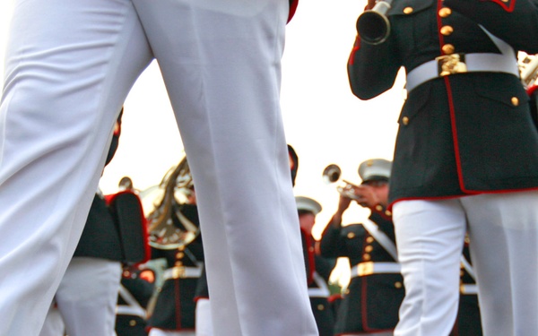 Parris Island Marine Band performs in Ohio