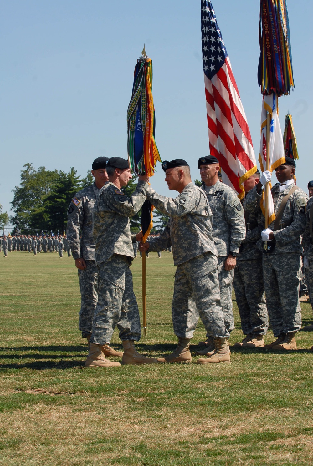 Fort Campbell hosts change-of-command ceremony