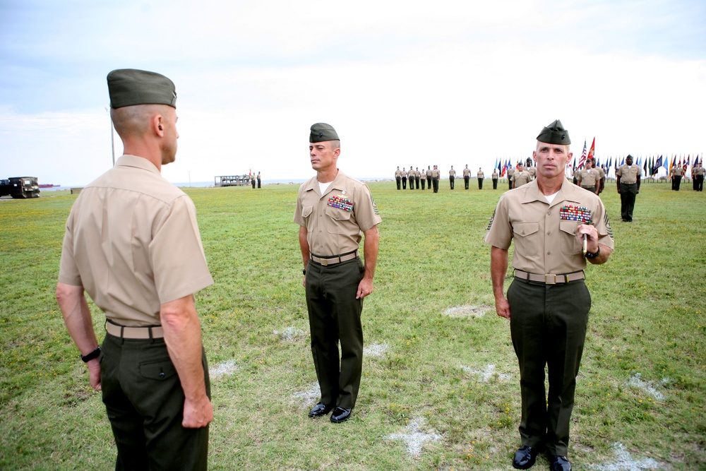 Marine Corps Training and Advisory Group celebrates historic relief, appointment ceremony