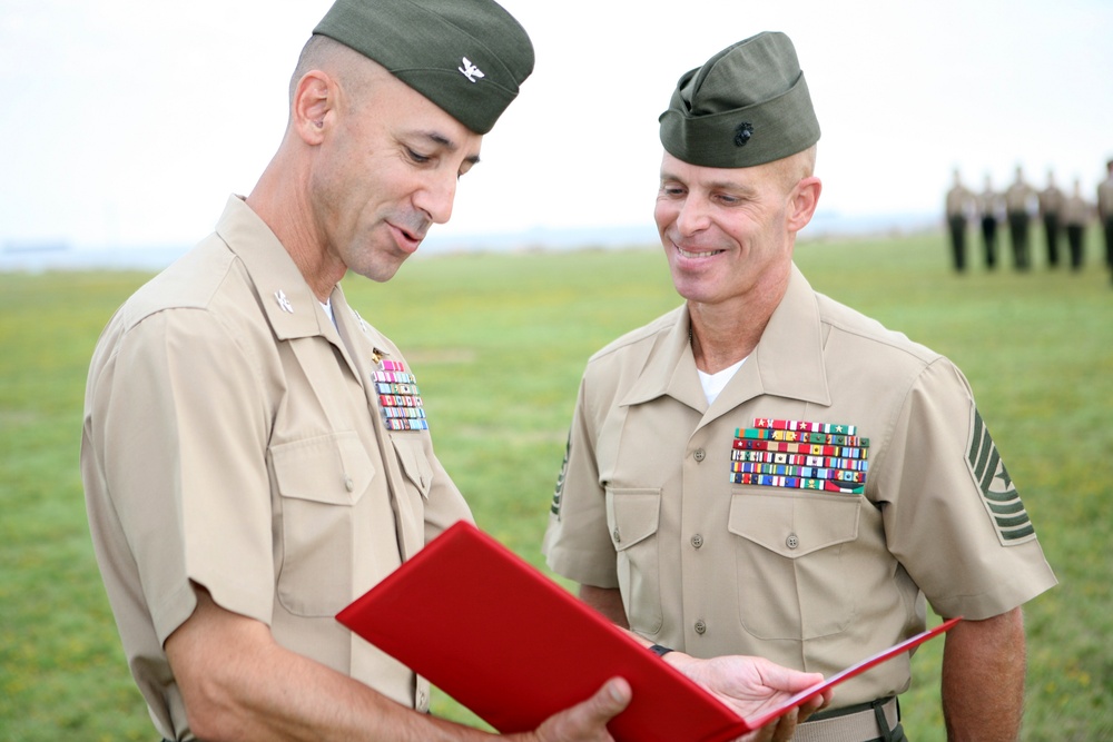 Marine Corps Training and Advisory Group celebrates historic relief and appointment ceremony