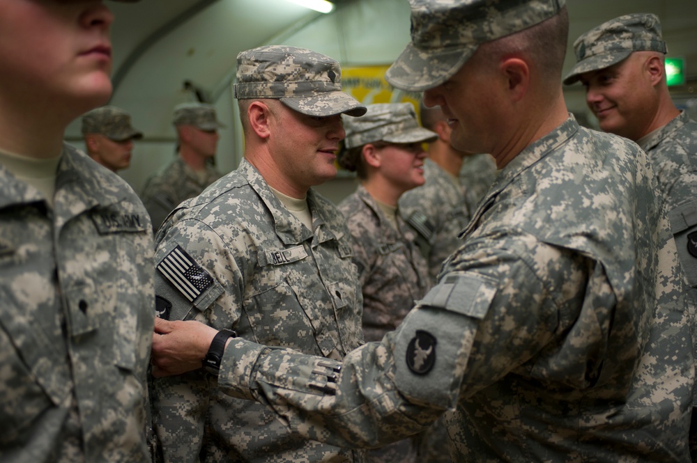 DVIDS - Images - 134 Brigade Support Battalion patch ceremony [Image 3 ...