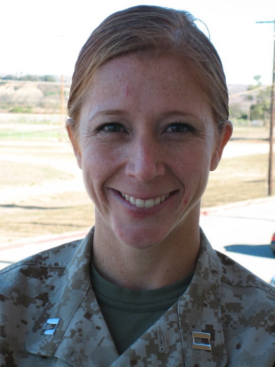 Marines in Afghanistan run in honor of fallen sister