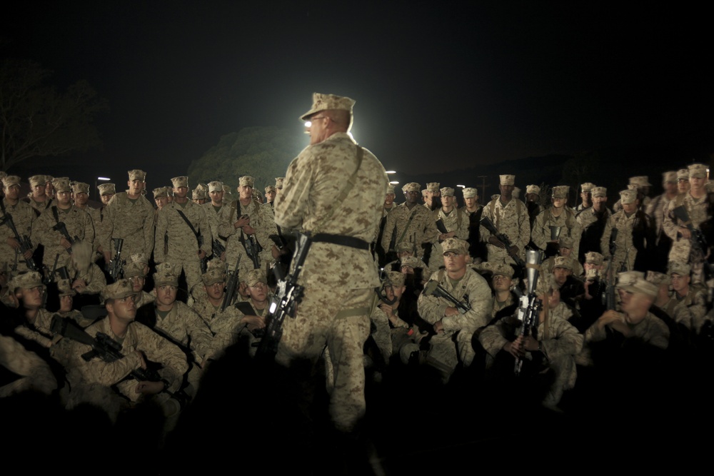 Regimental Combat Team 5 Marines depart for Afghanistan