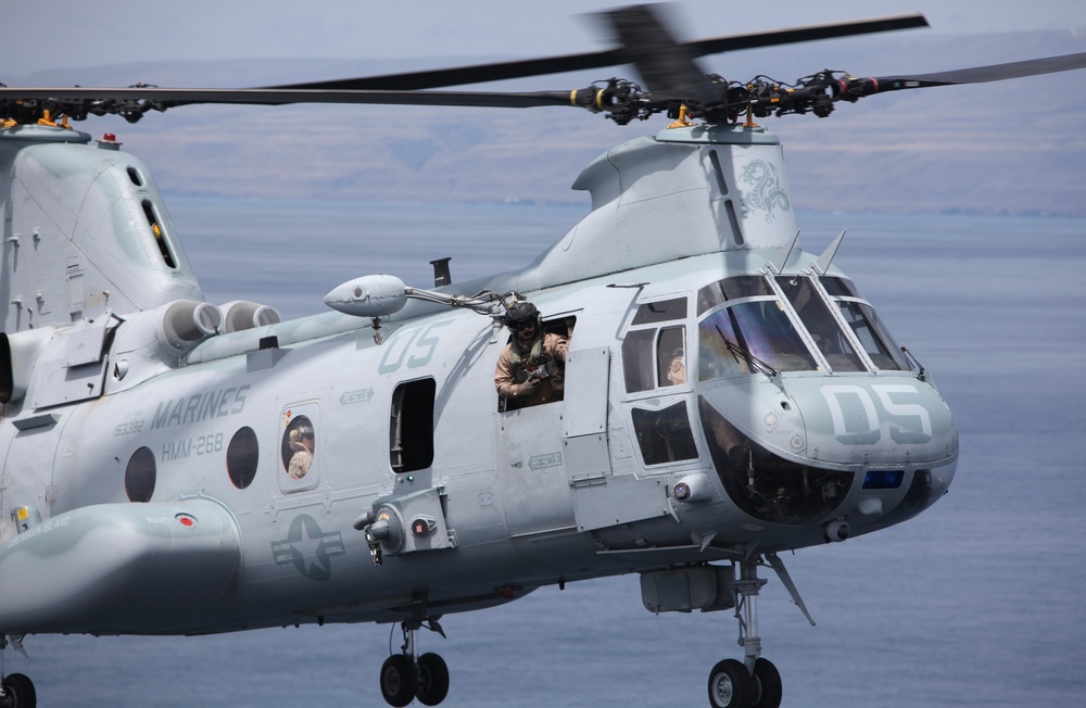 Marines conduct flight operations