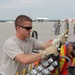 Selfridge maintainers practice ‘air lift’