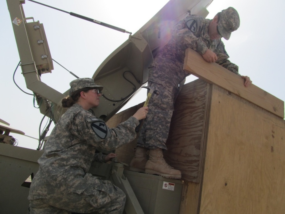 Mounted battle command on the move