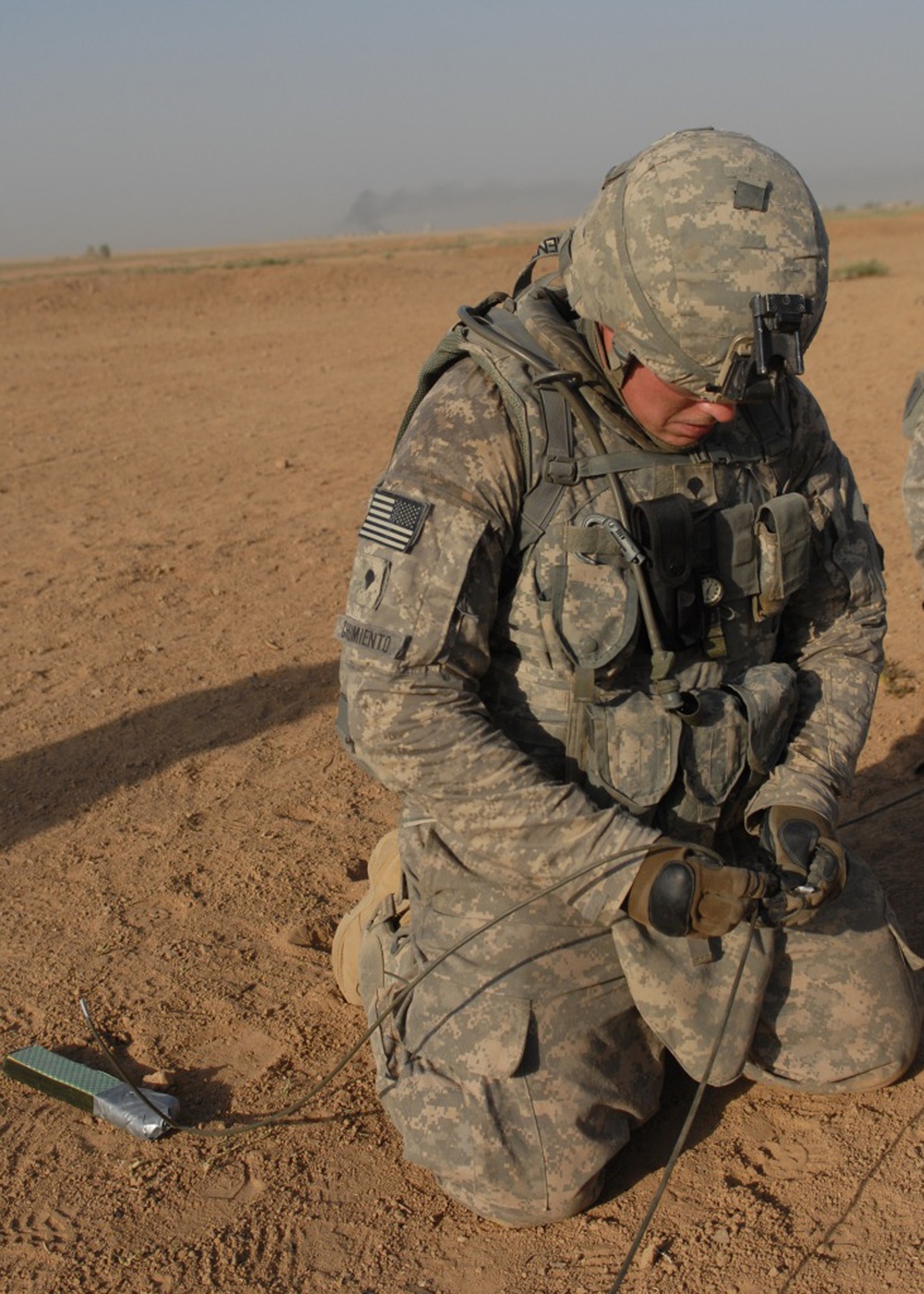 Exploding into ‘Chaos’  Combat engineers conduct live explosives training