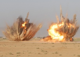 Exploding into ‘Chaos’  Combat engineers conduct live explosives training
