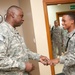 Gen. Austin presents coins to outstanding troops
