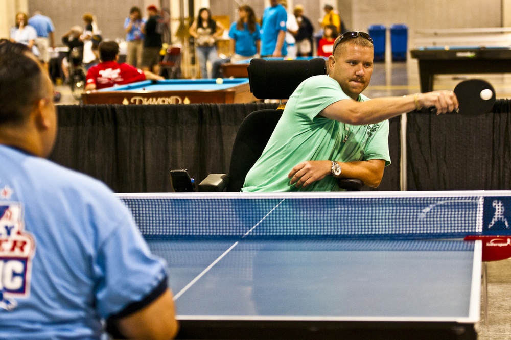 Athletes spin off wheelchair games