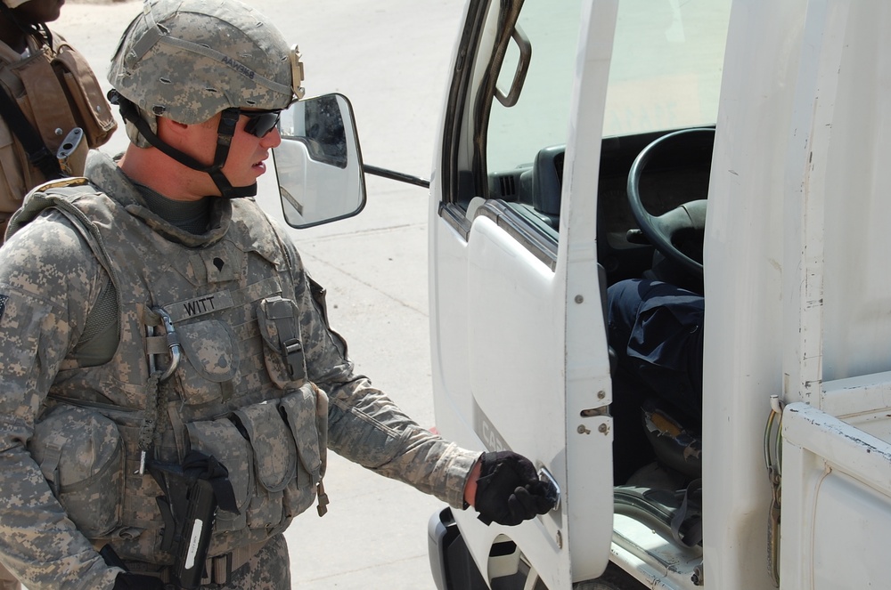 116th Cavalry Troops ensure safety of base camps in Baghdad