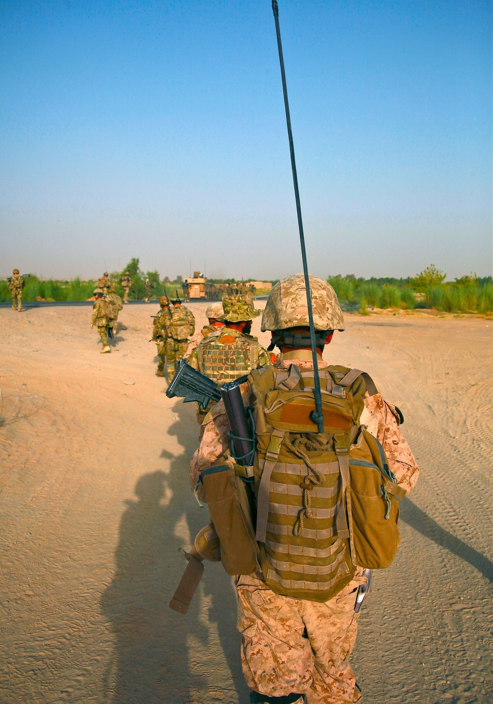 Coalition patrol starts with a bang, ends with a boom