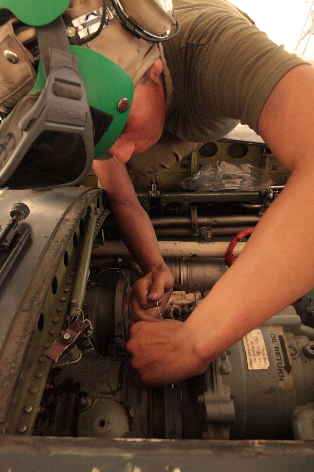 Electronics technicians keep Marine pilots flying in Afghanistan