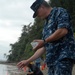 Sailors help Native Americans