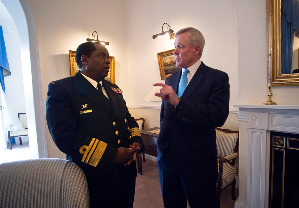 Secretary of the Navy's visit