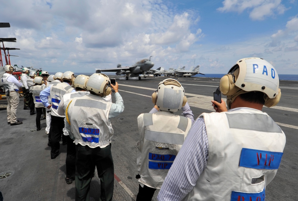 USS George Washington activity