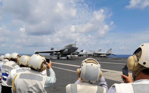 USS George Washington activity