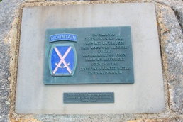 Community honors division soldiers past, present at Adirondacks high peak