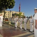 Welcoming ceremony at Sao Jose Fortress