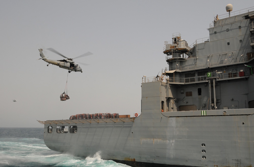 Vertical replenishment