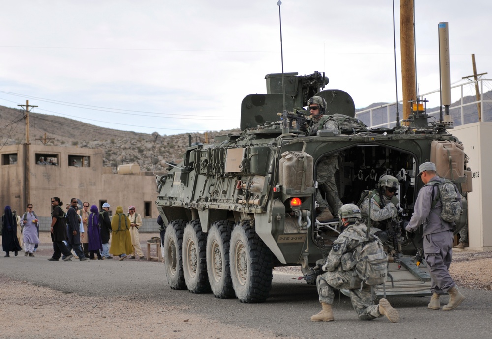Village stability operations at NTC