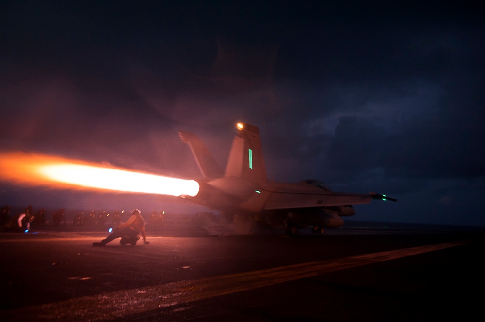 USS John C. Stennis action