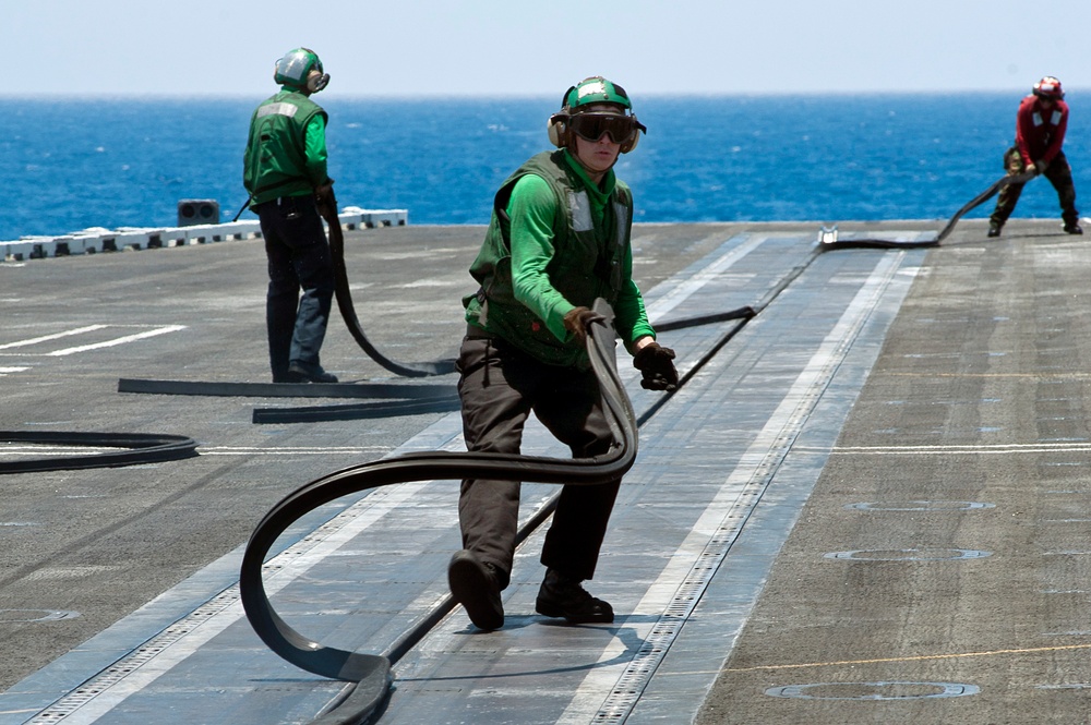 USS John C. Stennis action