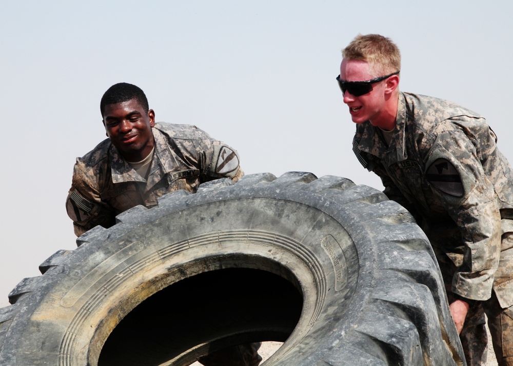 Charger Challenge on Contingency Operating Base  Basrah