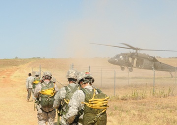 Riggers practice parachute packing quality control