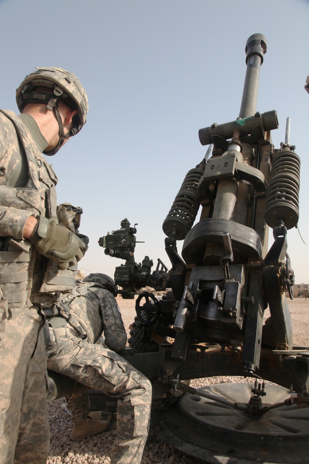 Camp Ramadi training exercise