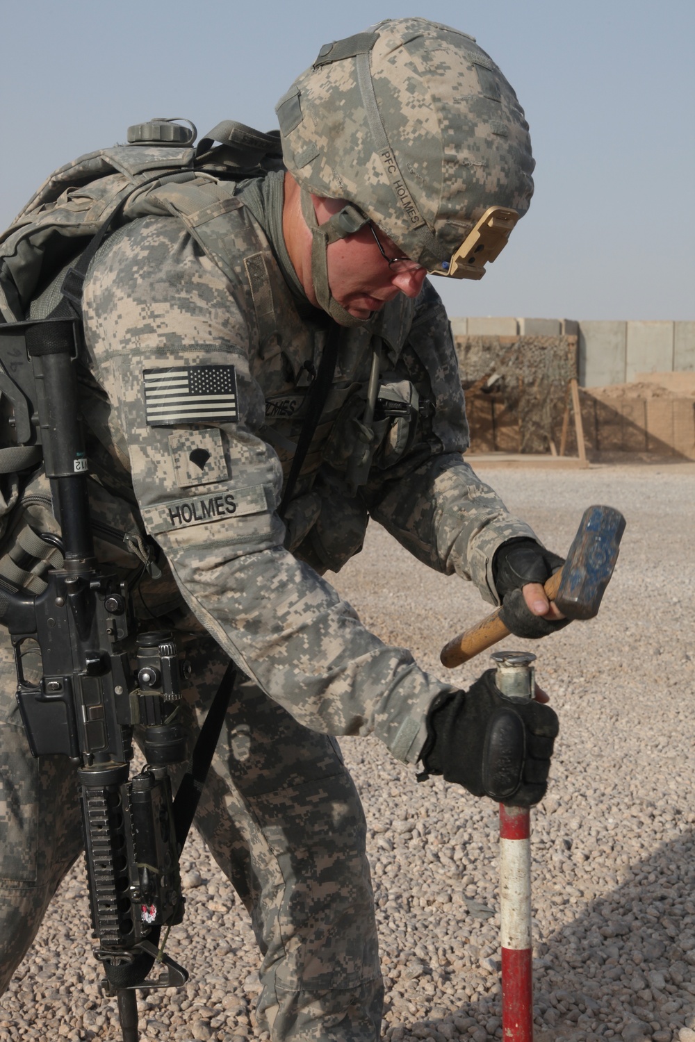 Camp Ramadi training exercise