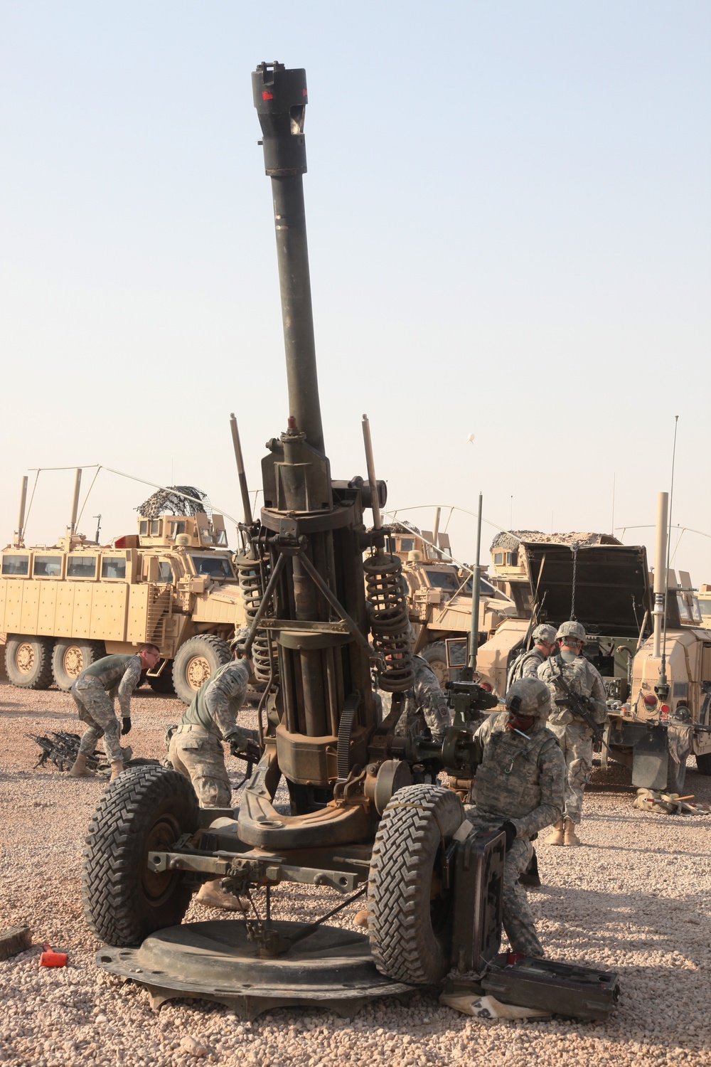 Camp Ramadi training exercise