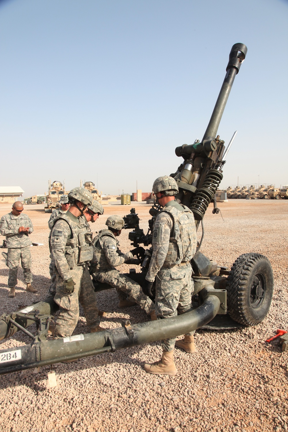 Camp Ramadi training exercise