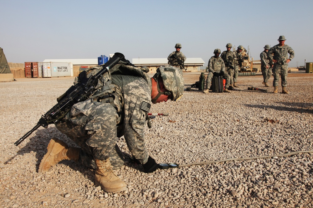 Camp Ramadi training exercise