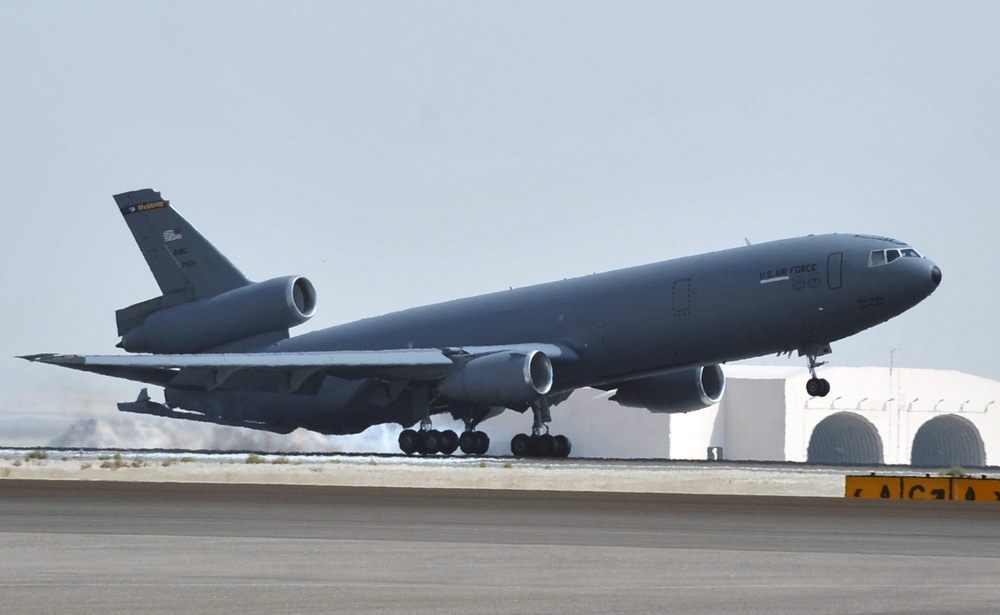 Cleaner KC-10 engines expected to burn less fuel