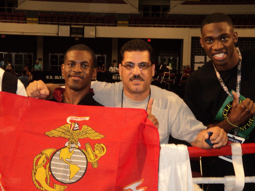 Marine wins spot in Olympic boxing