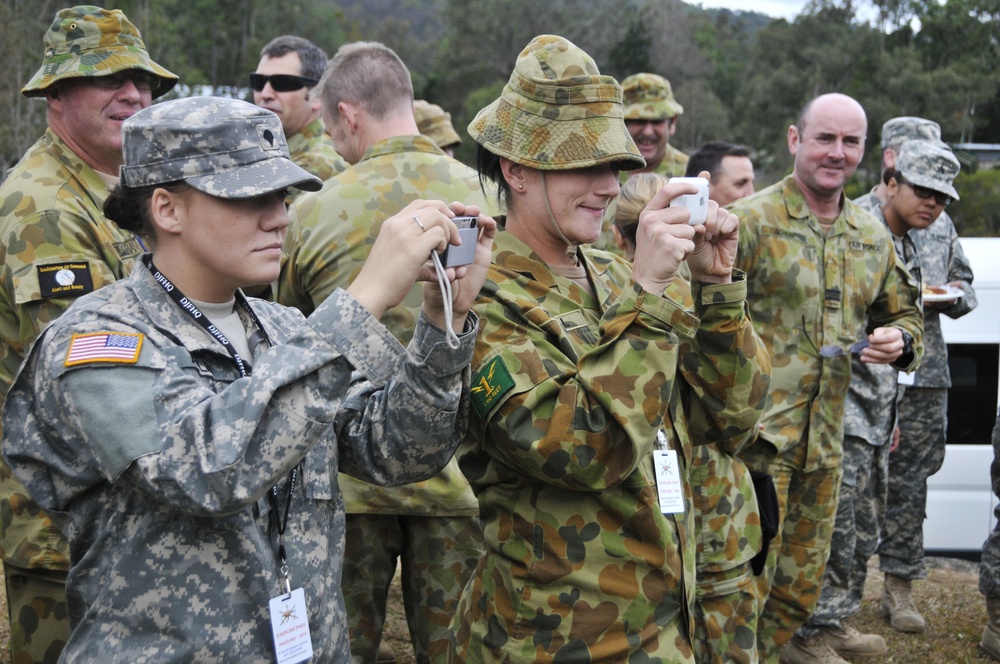 California National Guard's 40th Infantry Division runs the Combined Joint Task Force for Talisman Sabre 2011